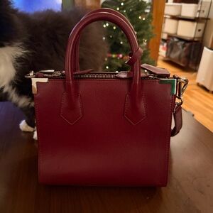 The Kooples Ming bag in Bordeaux (dark red)